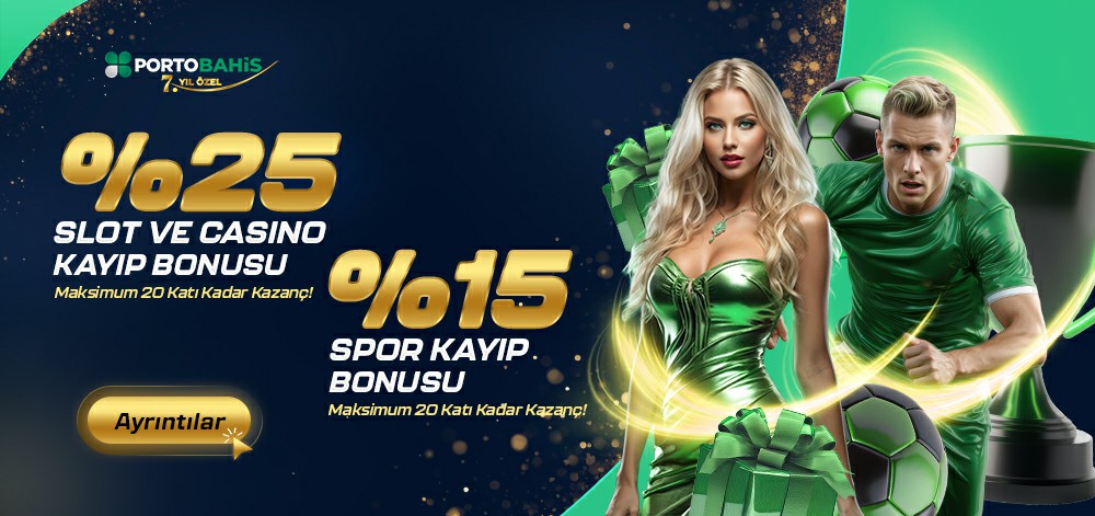 %25 Slot ve Canlı Casino Kayıp Bonusu